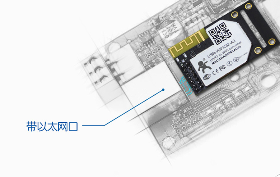 串口wifi模塊以太網(wǎng)口